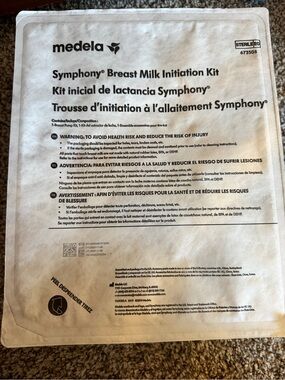 Medela Symphony breast milk